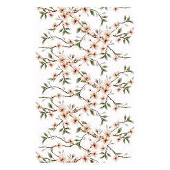 Clearance Arvidssons Textil Fägring fabric, Peach-white PinkWhite
