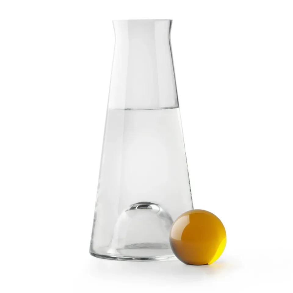 Water Jugs And Carafes^Design House Stockholm Fia carafe, amber-clear BrownTransparentOrange