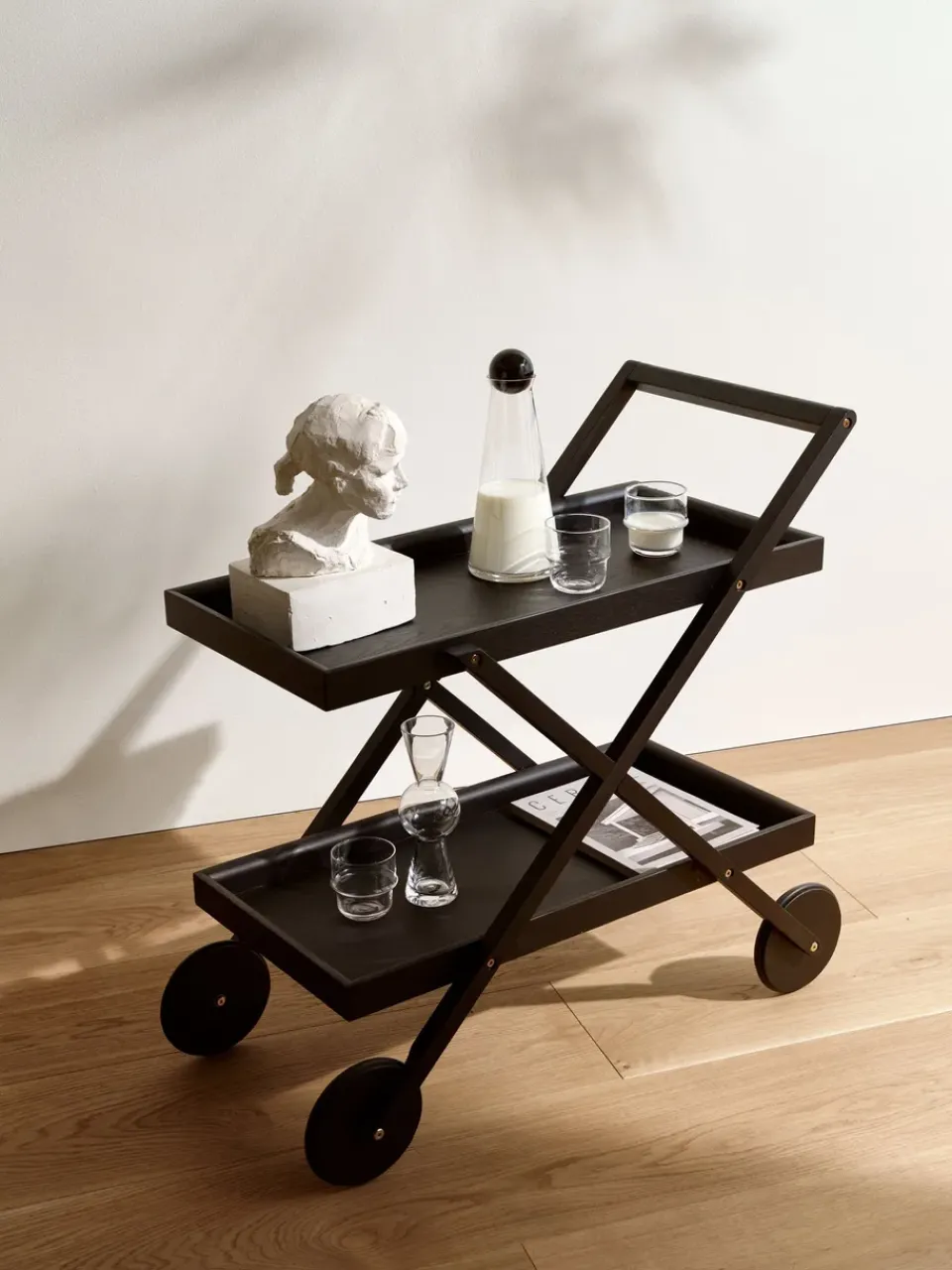 Hot Design House Stockholm Fia carafe, black BlueTransparent