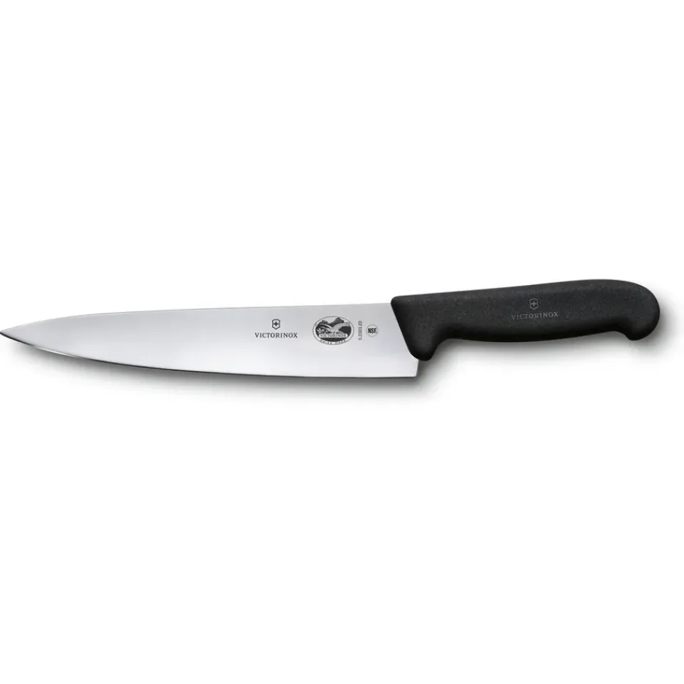 Chef Knives^Victorinox Fibrox knife 22 cm, Stainless steel Silver-coloured