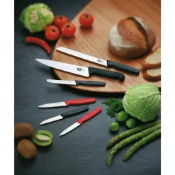 Chef Knives^Victorinox Fibrox knife 22 cm, Stainless steel Silver-coloured