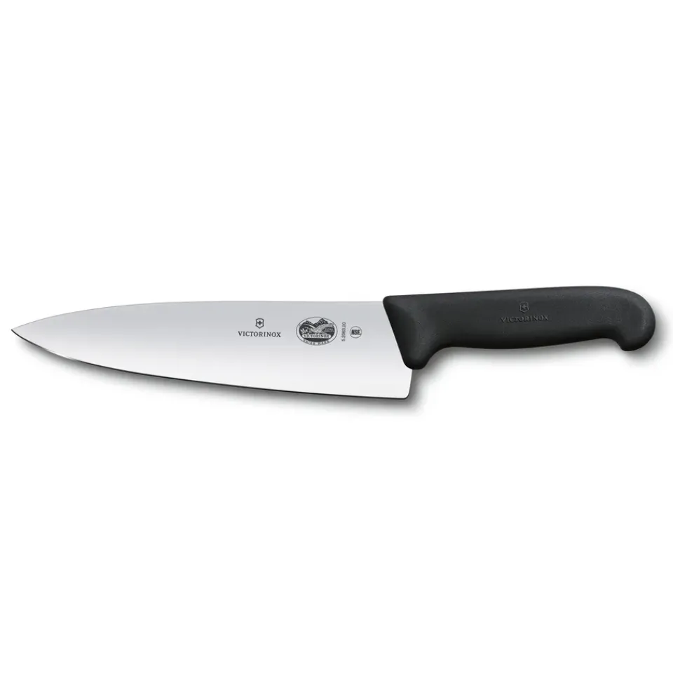Hot Victorinox Fibrox knife extra bred 20 cm, Stainless steel Silver-coloured