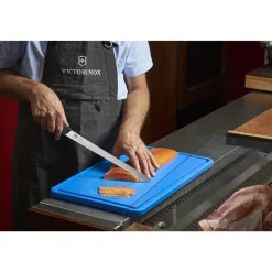 Salmon Knives^Victorinox Fibrox salmon knife serrated 30 cm, Stainless steel Silver-coloured