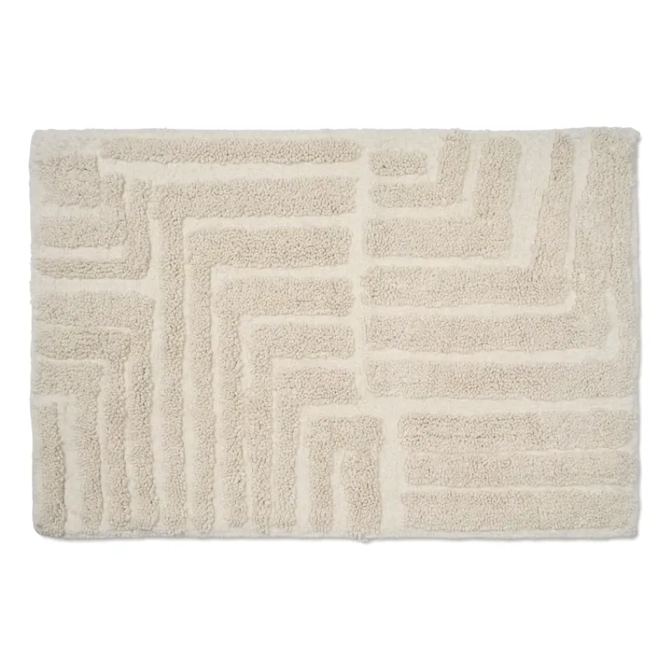 Sale Classic Collection Field bathroom mat 60x90 cm, White