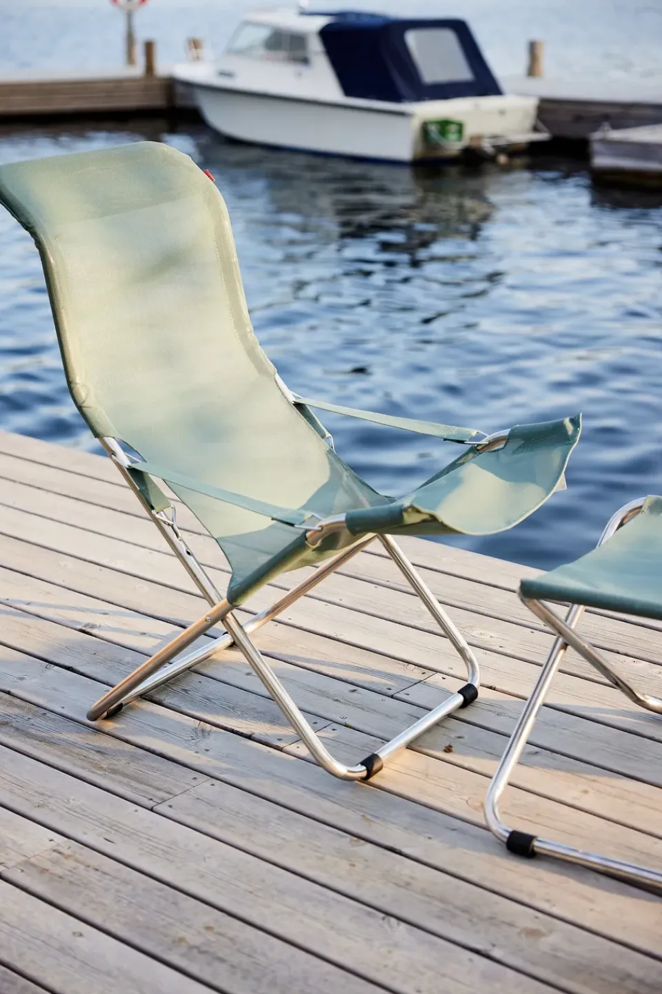 Online Fiam Fiesta sun lounger, Sage Green