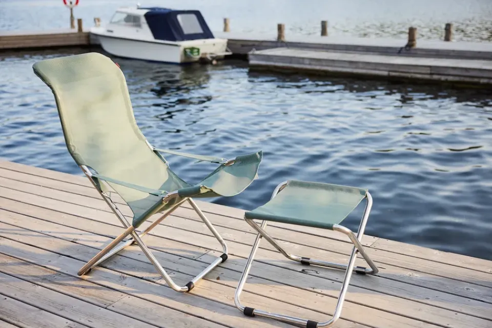 Online Fiam Fiesta sun lounger, Sage Green