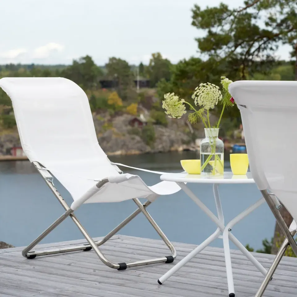 Seating^Fiam Fiesta sun lounger, White