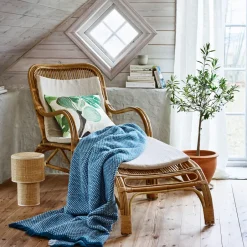 Cushion Covers^Klippan Yllefabrik Figs pillowcase, -white Green