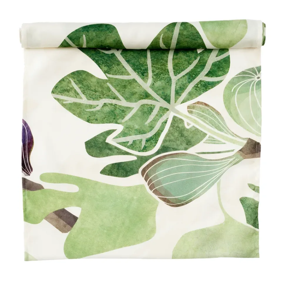 Discount Klippan Yllefabrik Figs runner, -white Green
