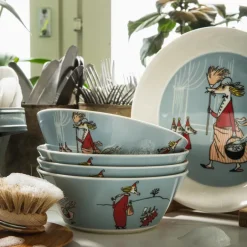 Online Moomin Arabia Fillyjonk Moomin bowl, Grey