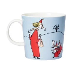 Moomin Mugs|Coffee Cups^Moomin Arabia Fillyjonk Moomin mug, Blue Grey