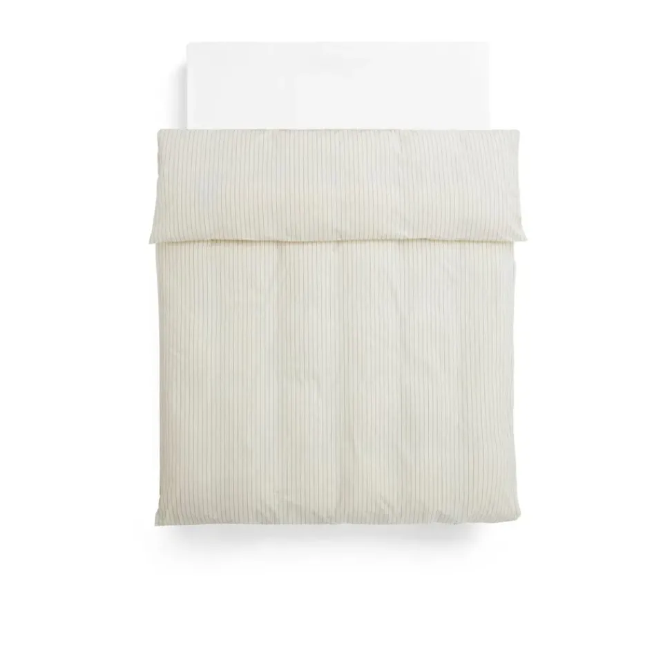 Best HAY Fineline duvet cover 150x210 cm, Ivory Beige