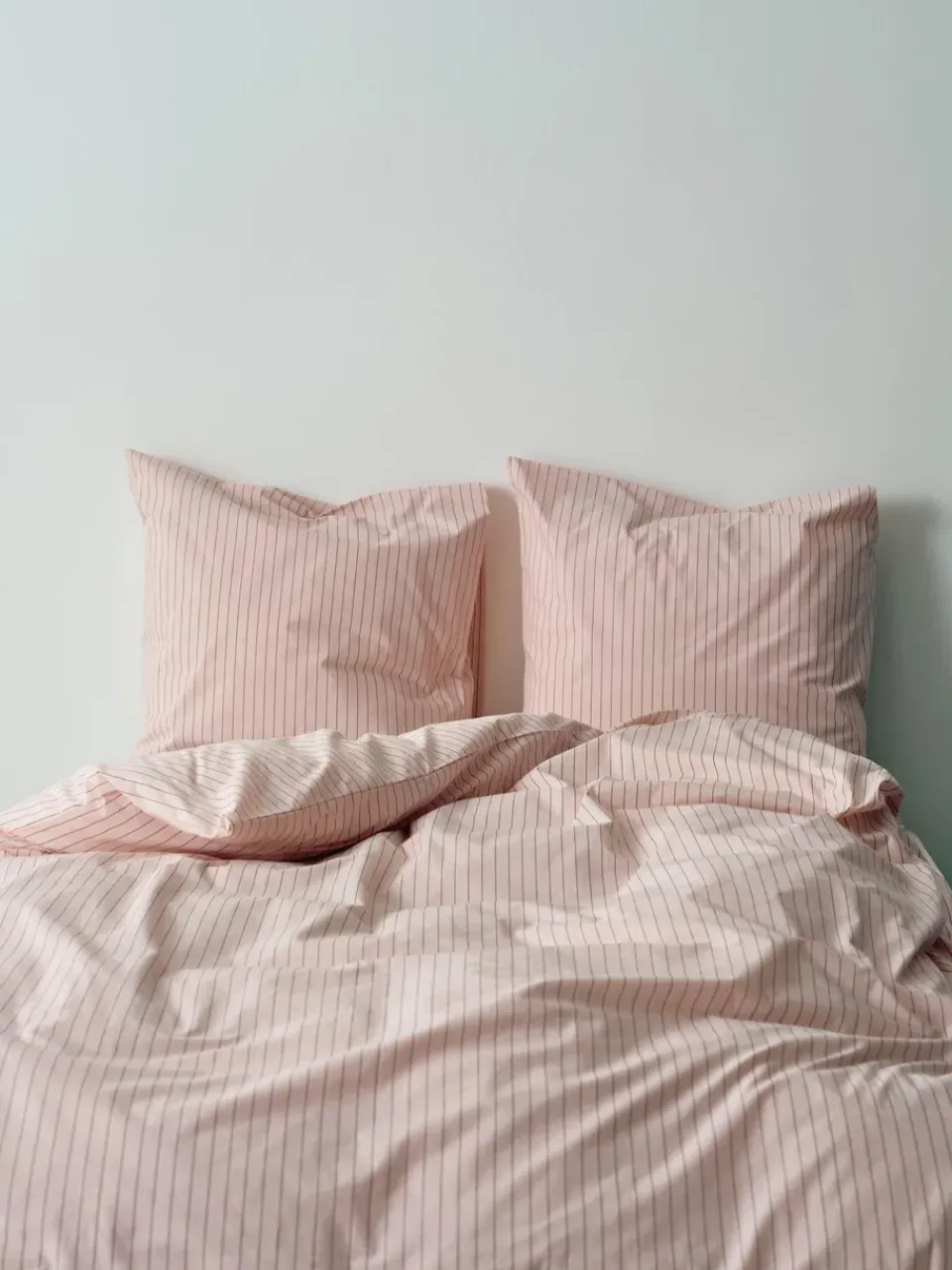 Duvet Covers^HAY Fineline duvet cover 150x210 cm, Soft Pink