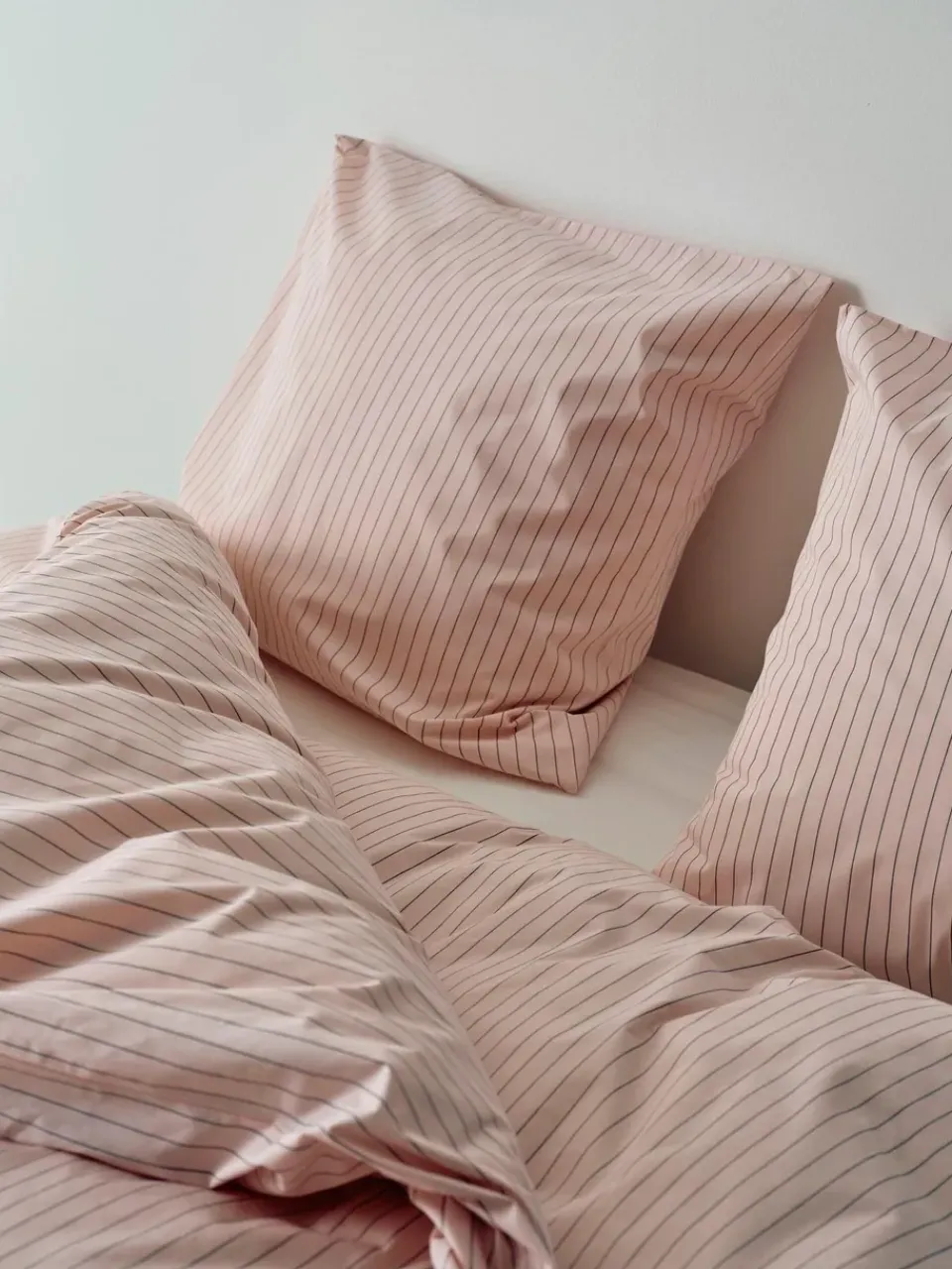 Duvet Covers^HAY Fineline duvet cover 150x210 cm, Soft Pink