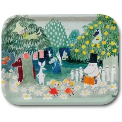 Decorative Accessories|Decorative Trays^Opto Design Finn Family Moomintroll tray, 27x20 cm Multi