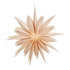 Christmas Stars^Watt & Veke Fiona advent star Ø65 cm, Natural BrownBeige
