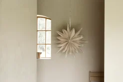 Christmas Stars^Watt & Veke Fiona advent star Ø65 cm, Natural BrownBeige