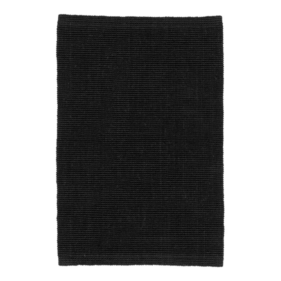 Jute & Natural Fibre Rugs^Dixie Fiona jute rug , 60x90 cm Black