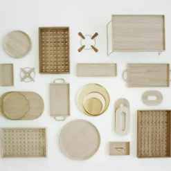 Decorative Trays^Fritz Hansen Fionia tray 36x52 cm, Teak Brown