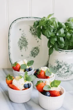 Dorre Fire souffle bowls Ø 9 cm 4-pack, White