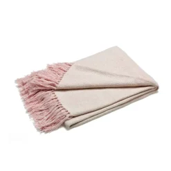 Online Etol Design Fishbone throw, sorbet Pink
