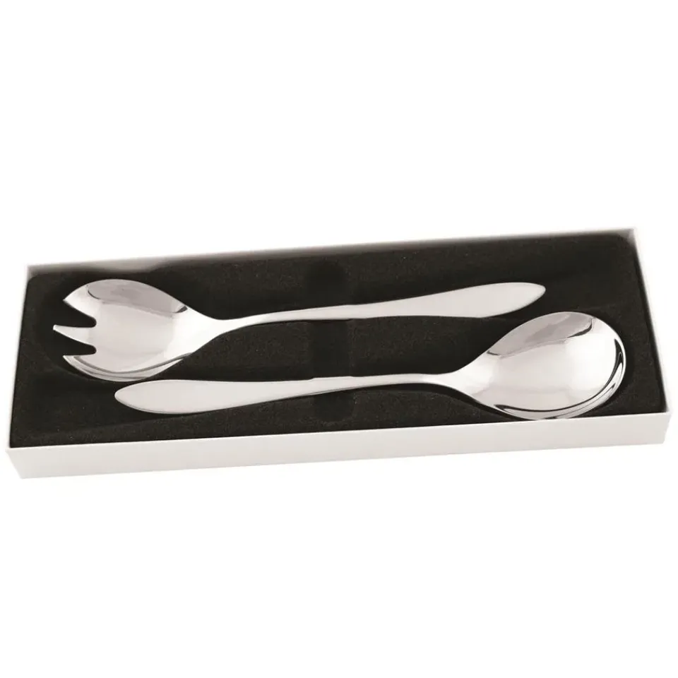 Outlet Hardanger Bestikk Fjord salad set, stainless steel Silver-coloured