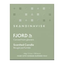 Scented Candles & Diffusers^Skandinavisk Fjord scented with lid, 65 g Green