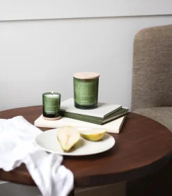 Scented Candles & Diffusers^Skandinavisk Fjord scented with lid, 65 g Green