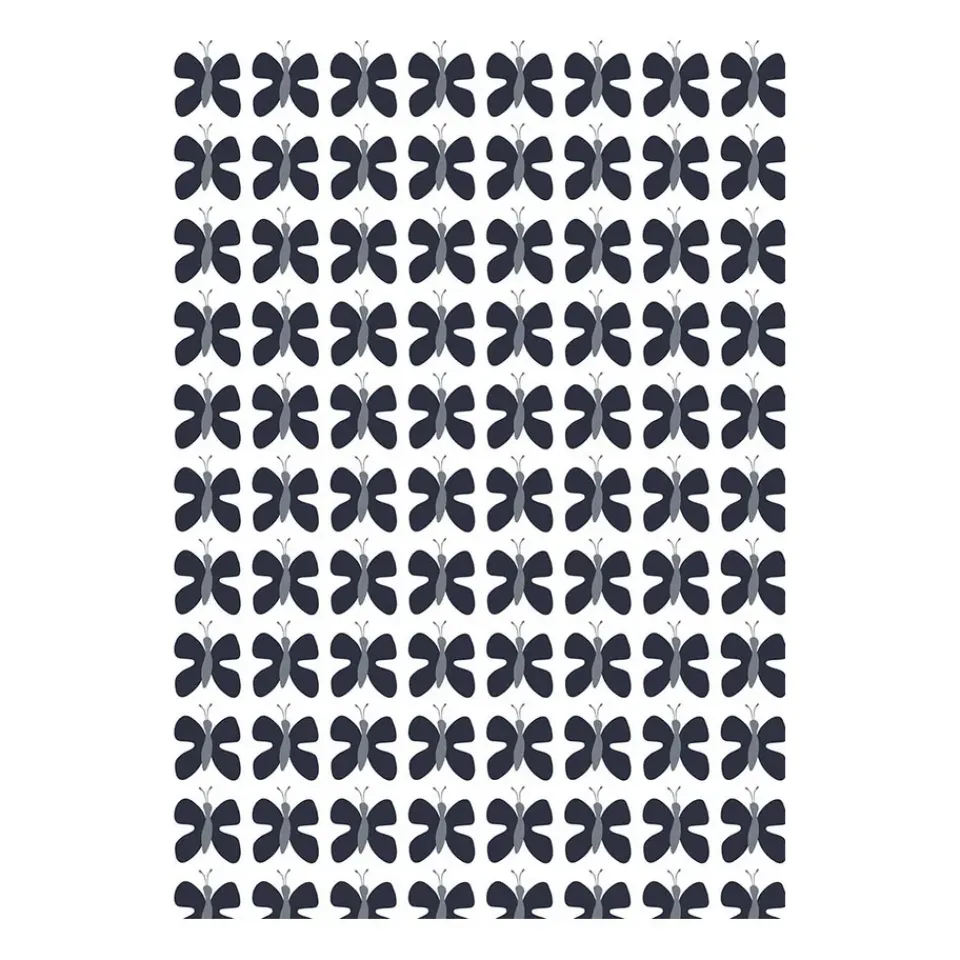 Oilcloths^Arvidssons Textil Fjäril Mini oilcloth, Blue