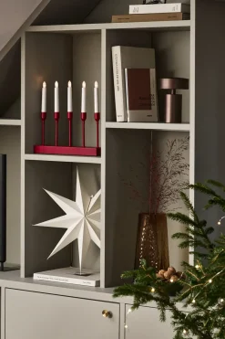Christmas Stars|Window Lights^Scandi Living Flare advent star, Ø45 cm White