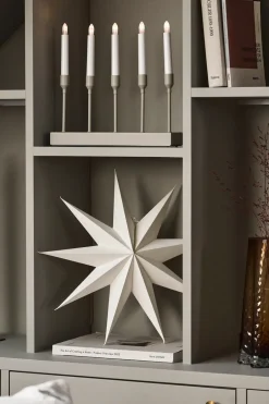 Christmas Stars|Window Lights^Scandi Living Flare advent star, Ø45 cm White