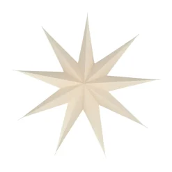 Hot Scandi Living Flare advent star, Ø80 cm White