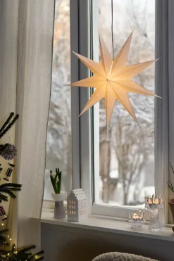 Clearance Scandi Living Flare advent star, Ø60 cm White