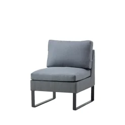 Hot Cane-line Flex modular sofa, , single, incl. cushions Grey