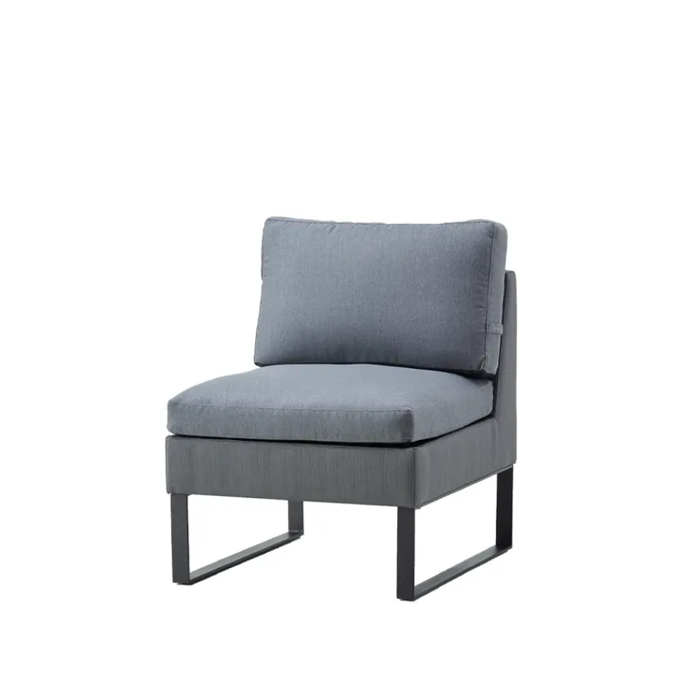 Hot Cane-line Flex modular sofa, , single, incl. cushions Grey