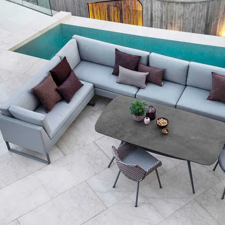 Hot Cane-line Flex modular sofa, , single, incl. cushions Grey
