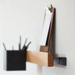 Shelves & Shelving Systems|Shelves & Shelving Systems^Gejst Flex Rail magnetic rail 60 cm, oak- Black