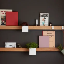 Shelves & Shelving Systems|Shelves & Shelving Systems^Gejst Flex Rail magnetic rail 60 cm, Oak- White