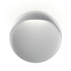 Wall Lights^Louis Poulsen Flindt wall lamp Ø20 cm, Aluminum Silver-coloured