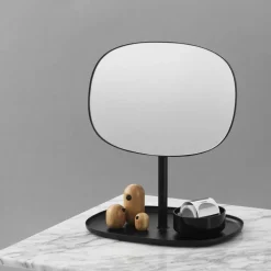Table Mirrors^Normann Copenhagen Flip mirror, Black