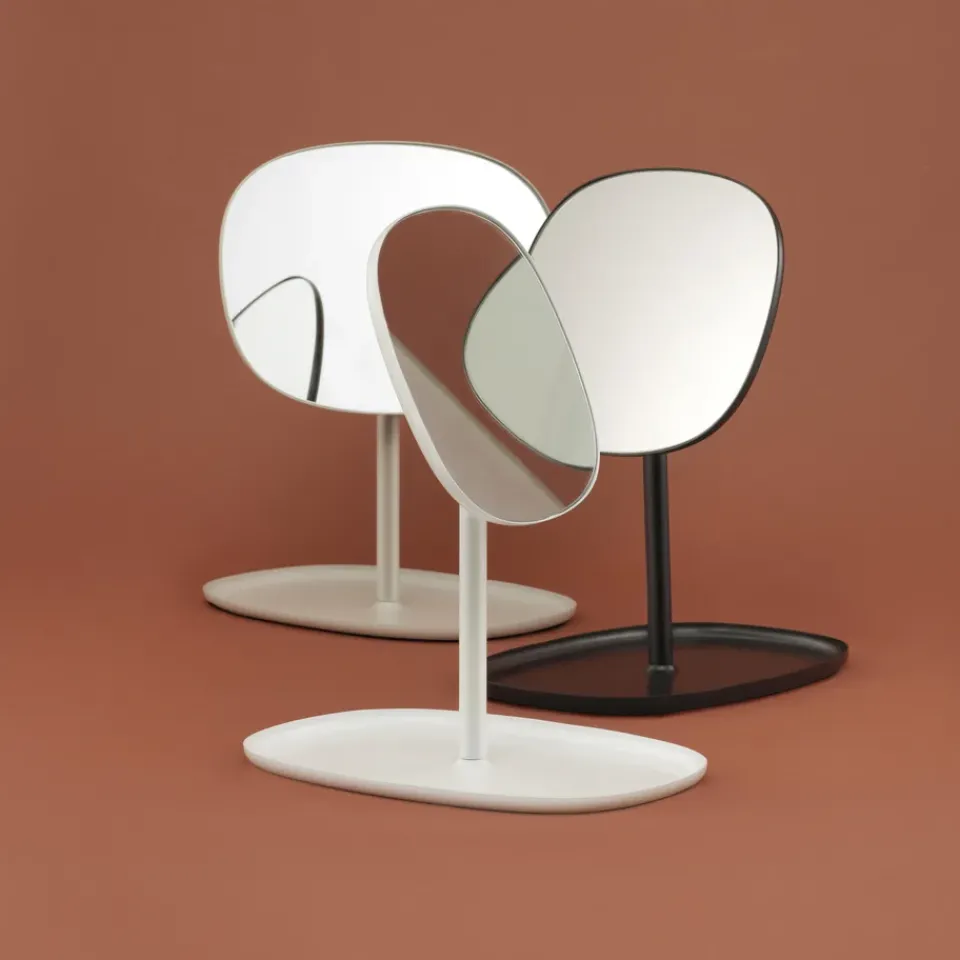 Table Mirrors^Normann Copenhagen Flip mirror, White
