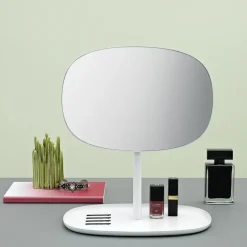 Table Mirrors^Normann Copenhagen Flip mirror, White