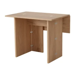 New Design House Stockholm Flip table, Oak 90 cm Beige