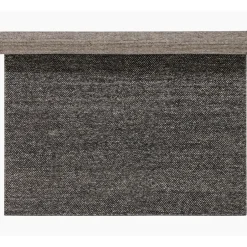 Outlet Scandi Living Flock wool carpet dark , 200x300 cm Grey