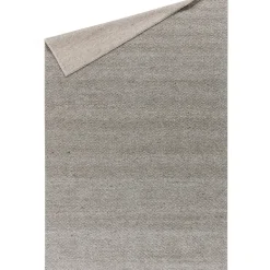 Wool Rugs^Scandi Living Flock wool carpet nature , 200x300 cm Grey