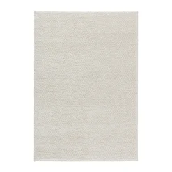 Online Scandi Living Flock wool rug natural , 300x400 cm White