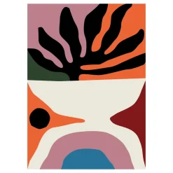 Posters^Paper Collective Flora poster , 50x70 cm Multi