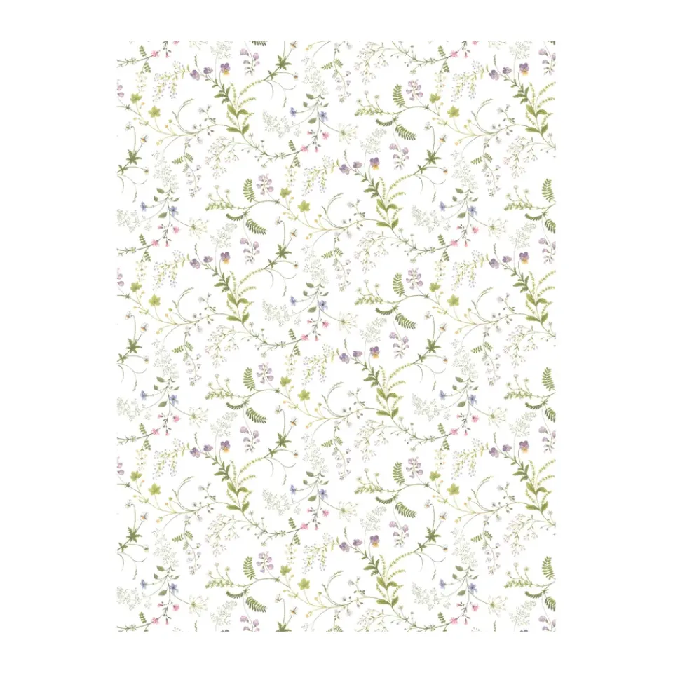 Fabric By The Metre^Arvidssons Textil Floral Frenzy fabric, Green