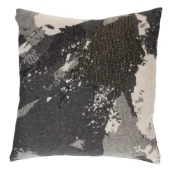 New AYTM Floreo cushion 45x45 cm, White- Grey