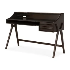 Desks^Ethnicraft Flow desk, Rose mahogany, 140x55 cm Brown